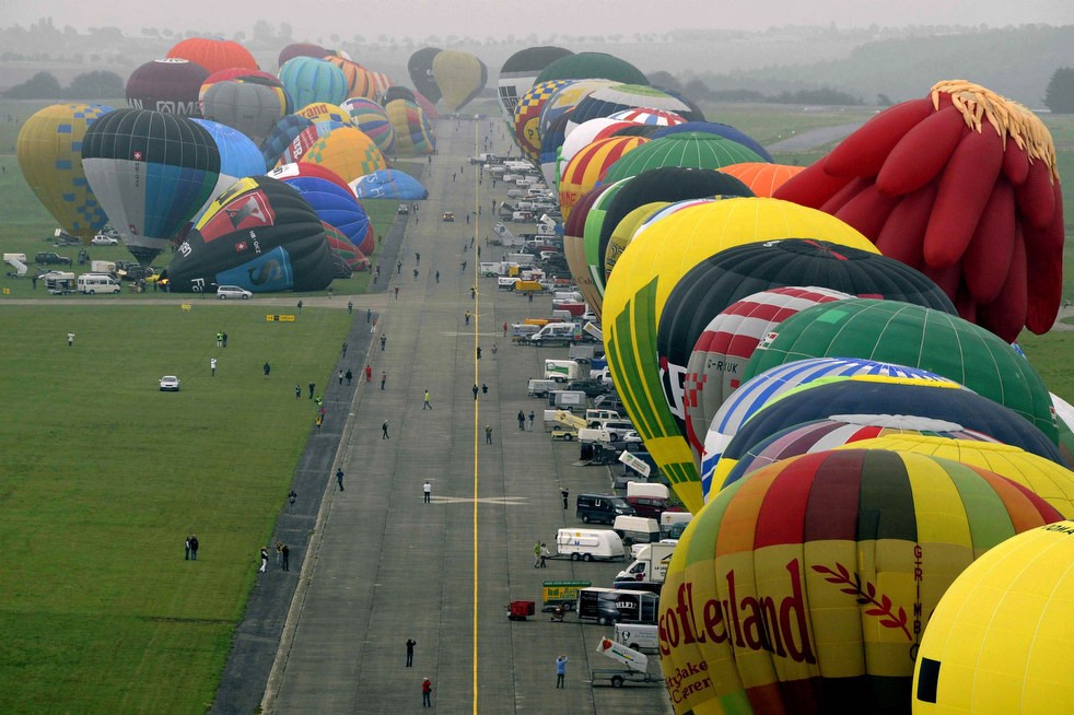 История гонок на воздушных шарах и дирижаблях